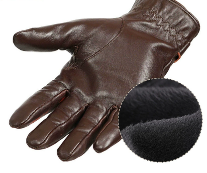XL Black Premium Men's Genuine Sheepskin Leather Driving & Cycling Gloves V888-ELOSUNG33793
