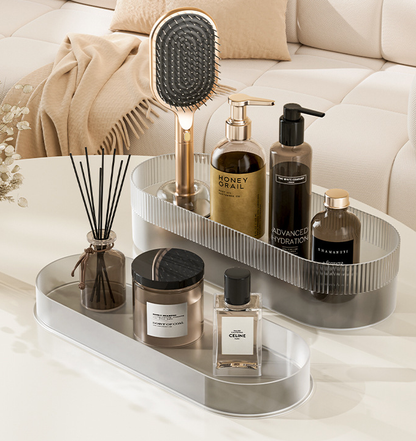 White Premium Self-Cleaning Hair Brush Set with Stand - Anti-Static Detangling & Scalp Massage Paddle Brush V888-ELOSUNG33818