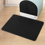 Black Large Double-Layer Cat Litter Trapping Mat - Waterproof EVA Honeycomb Design for Scatter Control (45cm V888-ELOSUNG33929