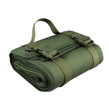 Green Tactical Roll-Up Shooting Mat - Lightweight Waterproof Ground Pad for Outdoor Camping & Hiking V888-ELOSUNG33977