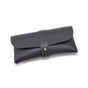 3-Piece Black Chic & Sleek PU Leather Soft Eyeglass Case - Protective Pouch for Sunglasses & Reading Glasses V888-ELOSUNG34003