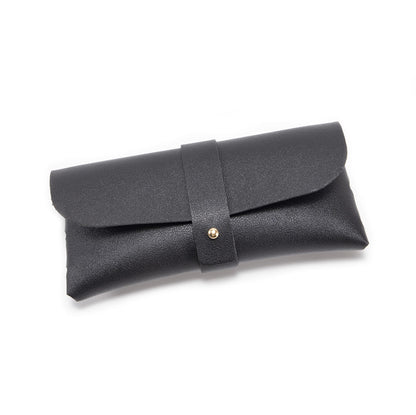 3-Piece Red Chic & Sleek PU Leather Soft Eyeglass Case - Protective Pouch for Sunglasses & Reading Glasses V888-ELOSUNG34005