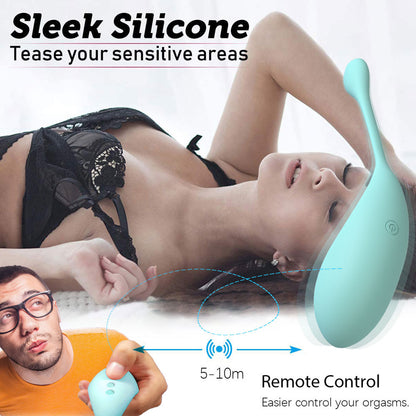 Green PulseWave Waterproof Clitoral Sucker & Vibrating G-Spot Teaser - 7 Suction Modes, USB Rechargeable V888-ELOSUNG34010