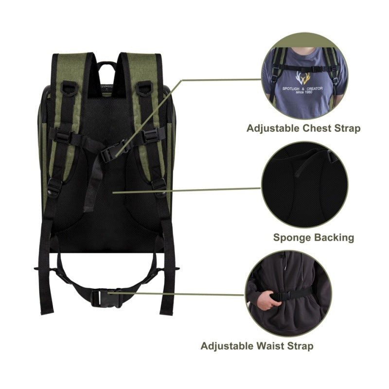 Blue Breathable Comfort Pet Travel Backpack V888-ELOSUNG34043