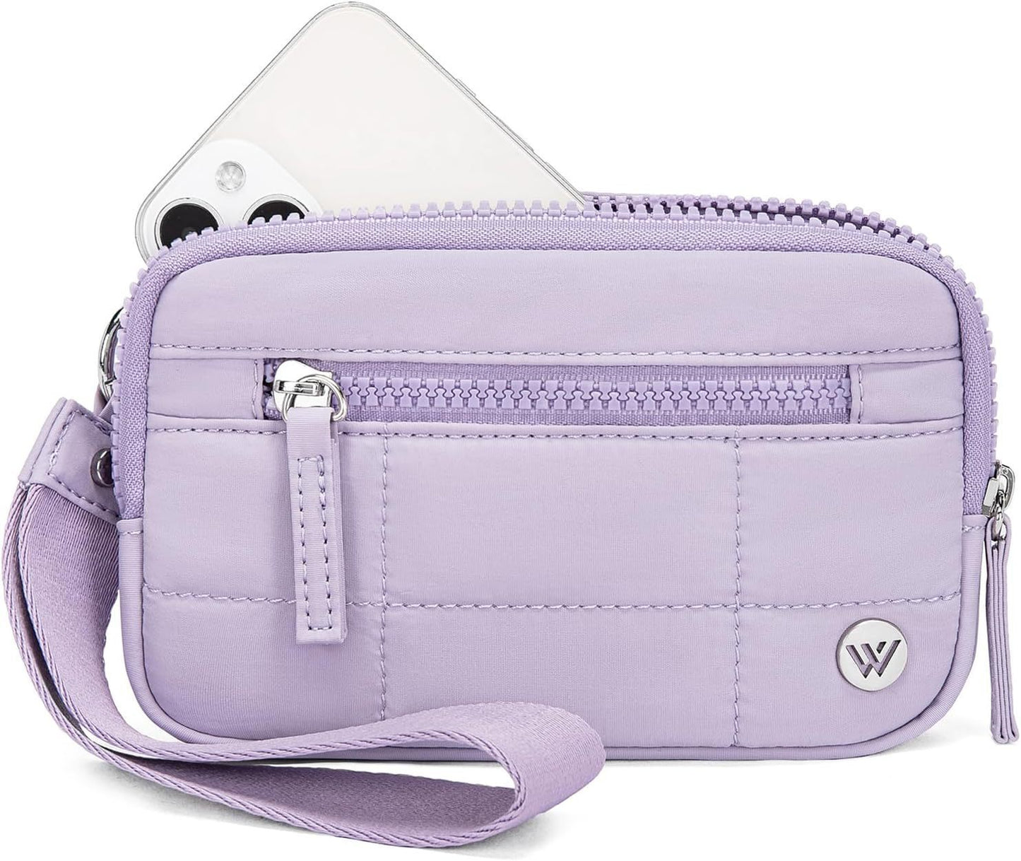 Purple Elegant WESTBRONCO Quilted Phone Bag Wallet V888-ELOSUNG34047