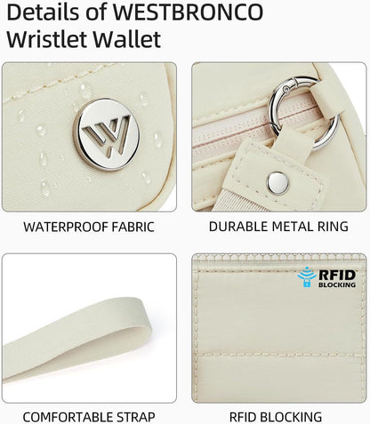Purple Elegant WESTBRONCO Quilted Phone Bag Wallet V888-ELOSUNG34047