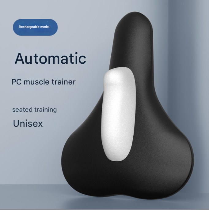 Black Advanced Electric Kegel Trainer - Unisex PC Muscle Exerciser V888-ELOSUNG34098