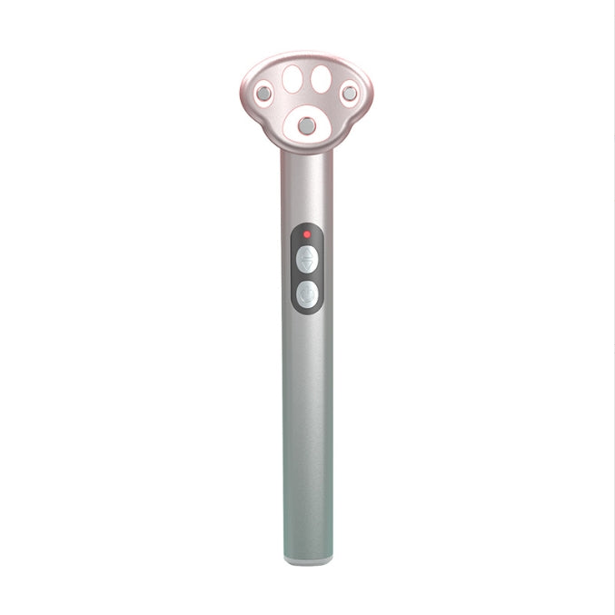 Pink New Cat Claw Eye Massager - Microcurrent Vibrating Eye Serum Device V888-ELOSUNG34107