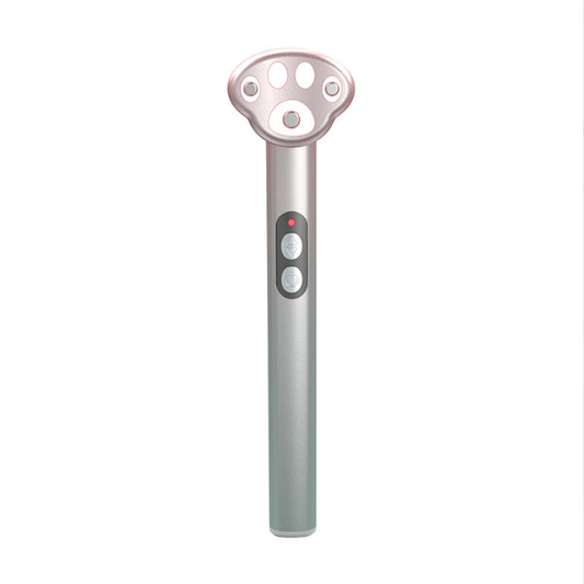 Pink New Cat Claw Eye Massager - Microcurrent Vibrating Eye Serum Device V888-ELOSUNG34107