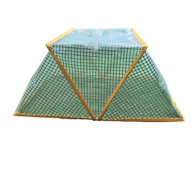 3 piece Green Foldable Raised Garden Bed Cover - Vegetable Plant Protector(80 x 34 x 35 cm) V888-ELOSUNG34112