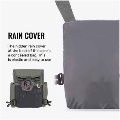 Camouflage color Hot-selling outdoor binoculars backpack - adjustable camouflage chest bag for hunting V888-ELOSUNG34260