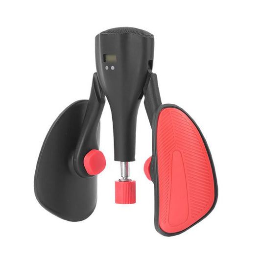 Black Smart Kegel & Thigh Trainer with Digital Counter | Adjustable Resistance Pelvic Floor Strengthener for V888-ELOSUNG34351