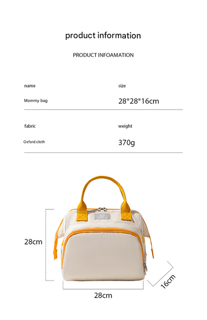 Blue Versatile 3-in-1 Nappy Bag | Convertible Backpack, Tote & Crossbody with Insulated Pockets V888-ELOSUNG34358