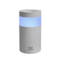 2-Piece Grey Mini Desktop Humidifier - Portable Mist Maker for Home and Car Use V888-ELOSUNG34478