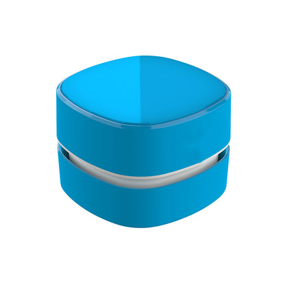 Blue Rechargeable Cordless Mini Desktop Vacuum - Portable Handheld Cleaner for Desk, Keyboard, Crumb & Dust V888-ELOSUNG34528