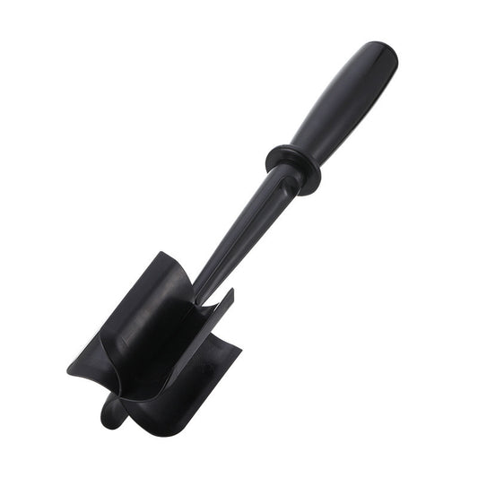 3-pieces Black Premium Heat Resistant Meat Chopper - Ground Meat Masher Utensil for Hamburger & Non-Stick Pans V888-ELOSUNG34652