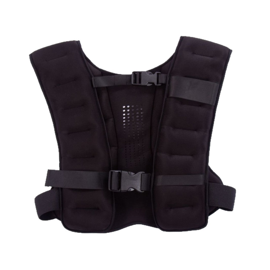 Black Premium Adjustable Weighted Vest for Strength Training, Running, and Cardio Fitness(10KG) V888-ELOSUNG34720