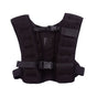 Black Premium Adjustable Weighted Vest for Strength Training, Running, and Cardio Fitness(10KG) V888-ELOSUNG34720