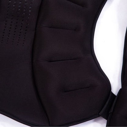 Black Premium Adjustable Weighted Vest for Strength Training, Running, and Cardio Fitness(10KG) V888-ELOSUNG34720