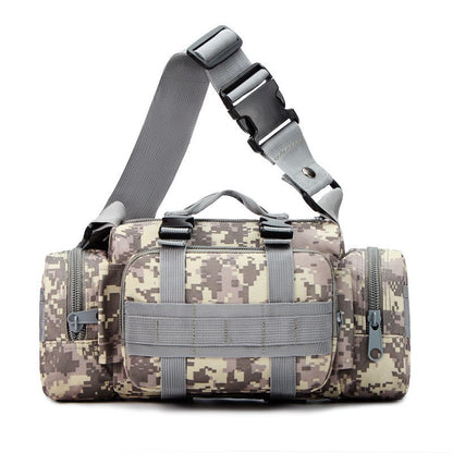 ACU camouflage Tactical Outdoor Waist Bag - Durable Multi-functional Crossbody Shoulder Pack for Men & Women V888-ELOSUNG34746