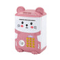 Pink Mouse baby Kids Smart ATM Piggy Bank - Automatic Bill Scroll, Password & Fingerprint Unlock with Fun V888-ELOSUNG34752