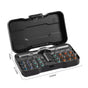 A 24-piece set Black Insulated Screwdriver Set - Multi-Bit Electrician's Tool Kit with Magnetic Tips & V888-ELOSUNG34839