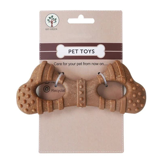Glasses Durable Dog Chew Toy for Dental Health - Tough, Non-Toxic Teething Bone for Small & Medium Dogs V888-ELOSUNG34880