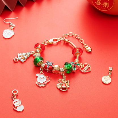 24-Day DIY Christmas Advent Calendar Jewelry Kit(RC469-1) V888-ELOSUNG34940
