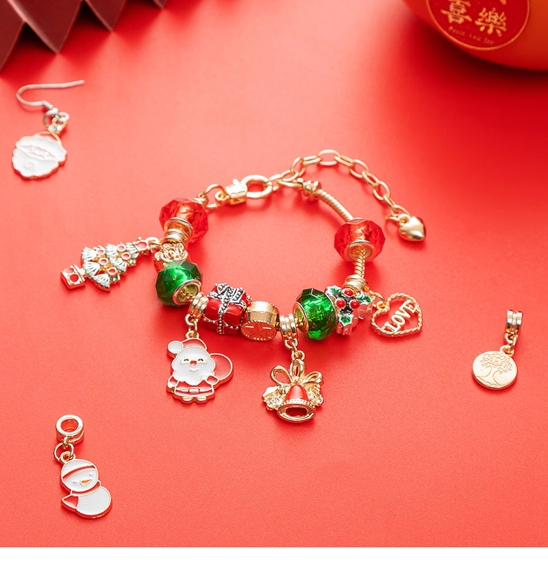 24-Day DIY Christmas Advent Calendar Jewelry Kit(RC469-2) V888-ELOSUNG34941
