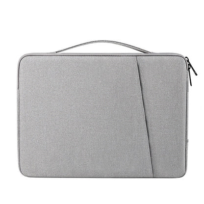 Grey 360 degrees Protective Laptop & Tablet Sleeve with Accessory Organizer - Water-Repellent Carrying Case V888-ELOSUNG34970