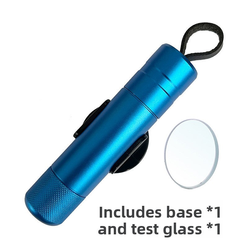 Blue 2-in-1 Emergency Car Escape Tool - Spring-Loaded Window Breaker & Seatbelt Cutter V888-ELOSUNG34995