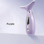 Multi-Functional Neck & Face Beauty Massager - Constant Heat, Ion Infusion & Sonic Vibration(purple) V888-ELOSUNG35011
