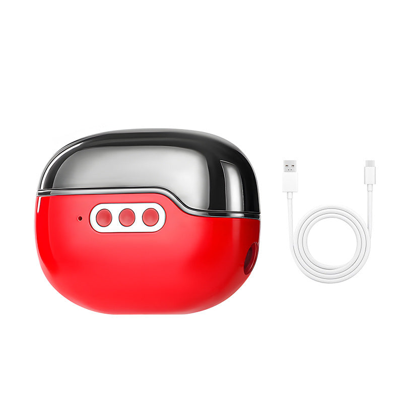 4-in-1 Electric Nail Care Device - Clipper, Grinder, Polisher & UV Sterilizer with Multiple Modes(red) V888-ELOSUNG35012