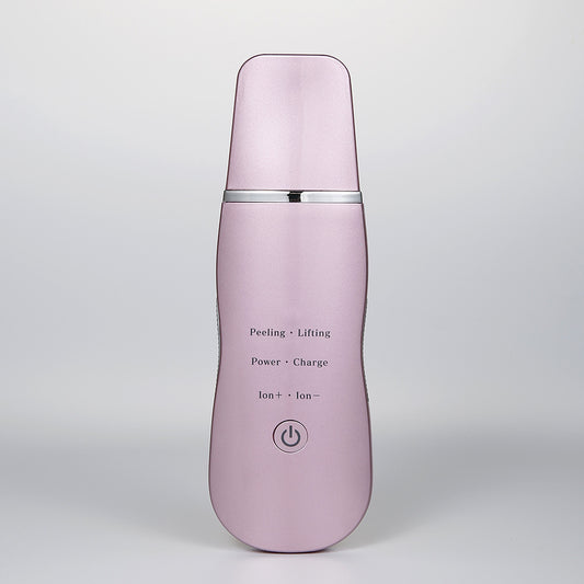 Ultrasonic Skin Scrubber - Deep Cleansing, Peeling, Lifting & Ion Infusion Facial Spatula(purple) V888-ELOSUNG35042