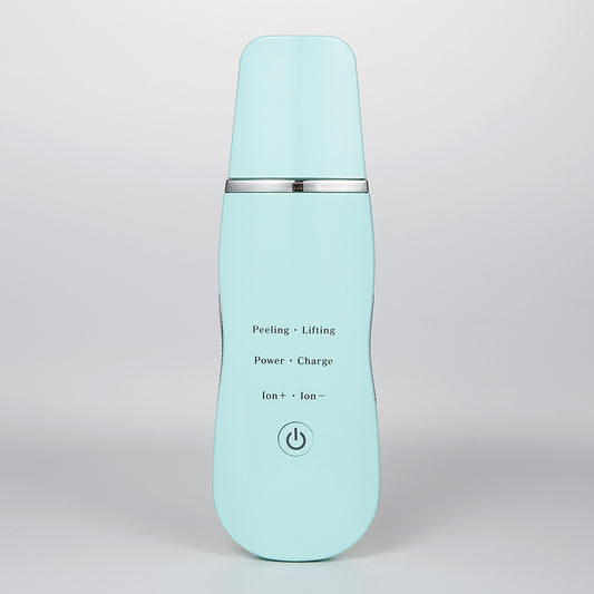 Ultrasonic Skin Scrubber - Deep Cleansing, Peeling, Lifting & Ion Infusion Facial Spatula(green) V888-ELOSUNG35043