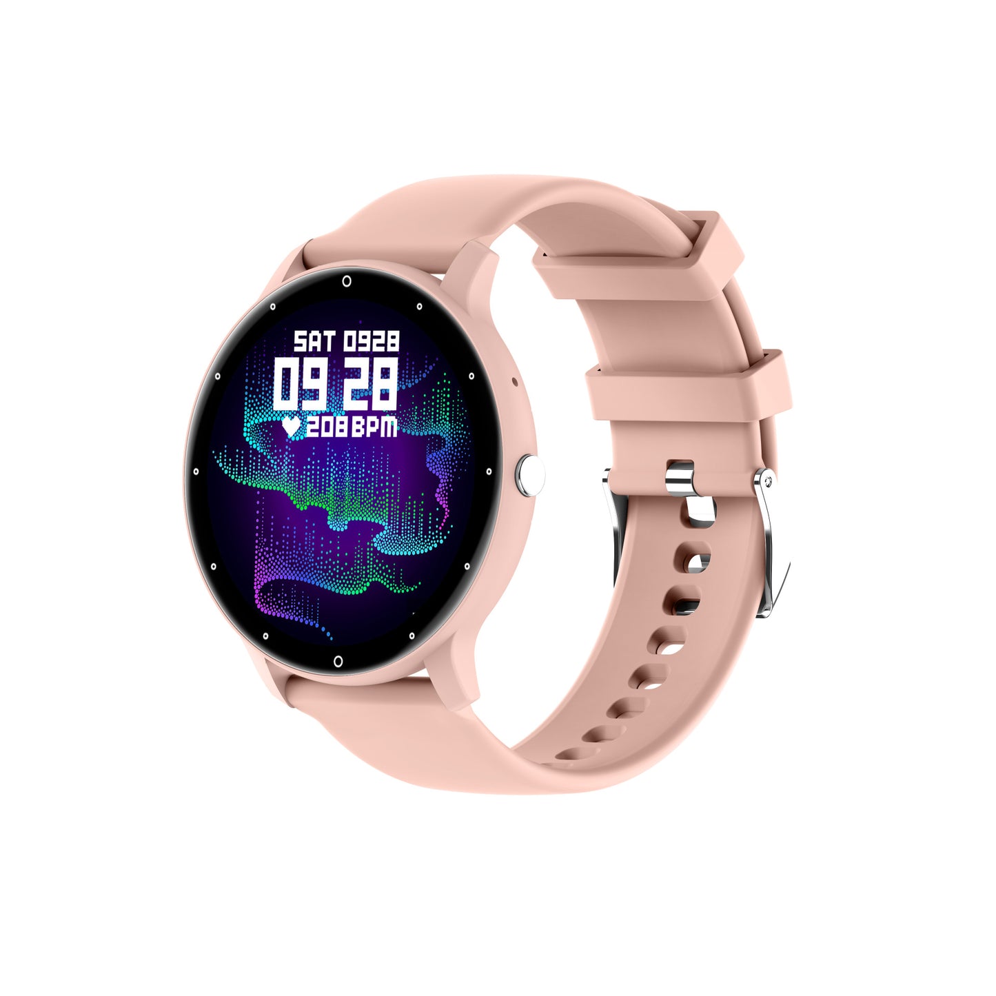 Feature-Rich Smartwatch: 1.28 HD Display Bluetooth Calling Extensive Sports Tracking (pink)" V888-ELOSUNG35062