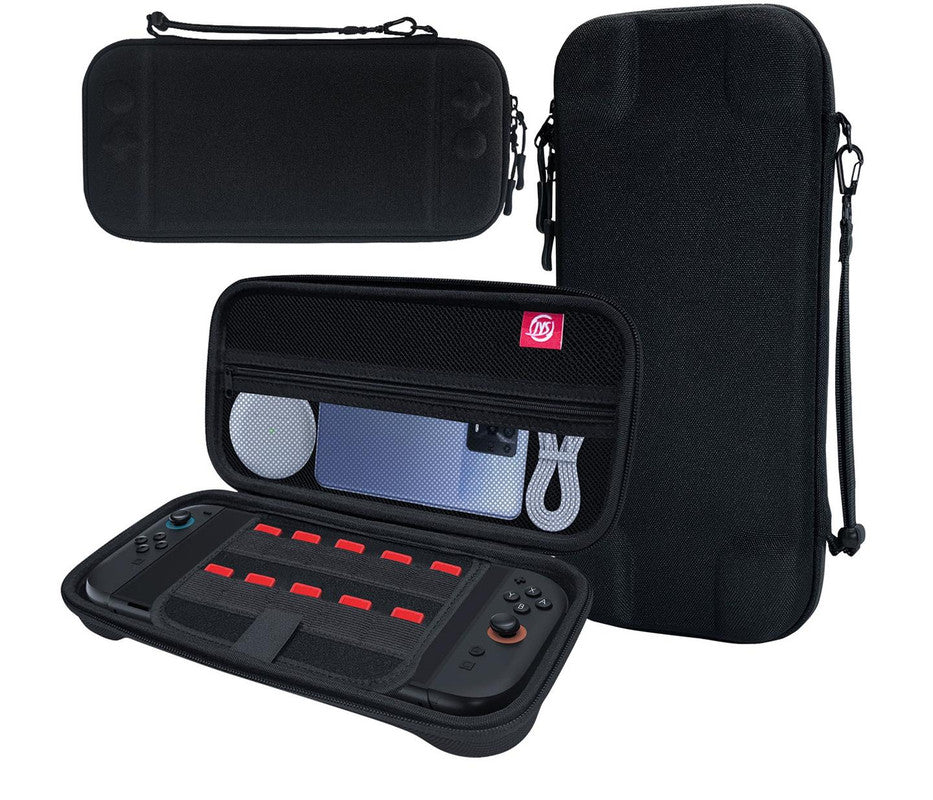 Portable Hard Shell Travel Case for Nintendo Switch/Switch Lite/OLED - Game Card Slots & Accessory V888-ELOSUNG35074