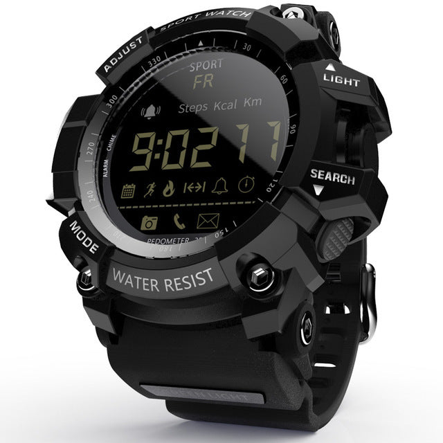 Rugged Sports Smartwatch - 50M Waterproof, 24H 3D Pedometer, Bluetooth Notifications & Long Battery V888-ELOSUNG35092