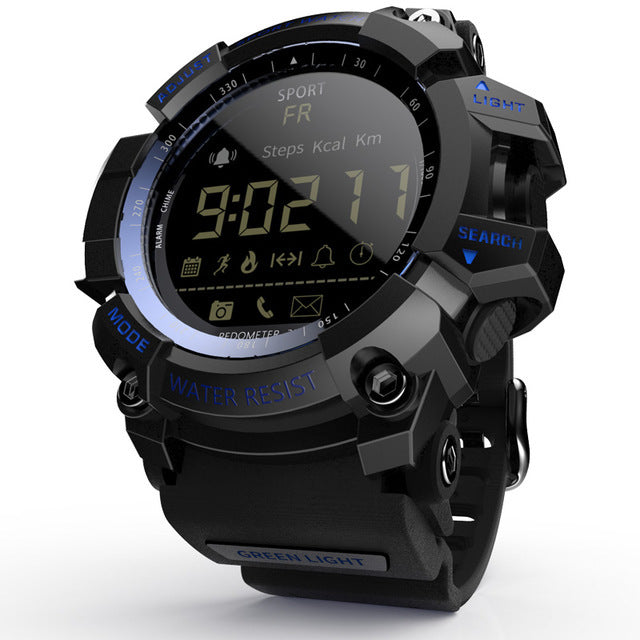 Rugged Sports Smartwatch - 50M Waterproof, 24H 3D Pedometer, Bluetooth Notifications & Long Battery V888-ELOSUNG35093