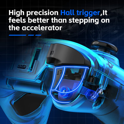 G6 Pro Wireless Gaming Controller - Hall Joysticks & Triggers, Multi-Platform, Six-Axis Gyro, Turbo & V888-ELOSUNG35111