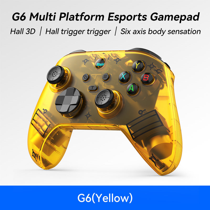 G6 Pro Wireless Gaming Controller - Hall Joysticks & Triggers, Multi-Platform, Six-Axis Gyro, Turbo & V888-ELOSUNG35112