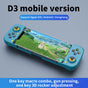 Portable Telescopic Mobile Game Controller - Bluetooth 5.0, iOS/Android/PC Compatible, 400mAh Battery(blue) V888-ELOSUNG35113