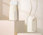 Mini Pocket Umbrella with Matching Crossbody Bag - UV Protection, 6-Rib Windproof Design(beige) V888-ELOSUNG35164