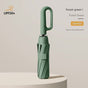 Automatic Open/Close Umbrella with UPF50+ Sun Protection - 10-Rib Windproof Design, Carabiner Handle(Green) V888-ELOSUNG35167
