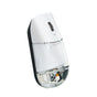 Whimsical 2.4G Wireless Mouse with Floating Animal Design - Comfortable, Quiet & Portable(white) V888-ELOSUNG35181