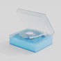 Retro Vinyl Bluetooth Speaker with Water Ripple Light Projection & 360 Surround Sound(blue) V888-ELOSUNG35198