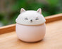 Artisan Ceramic Sealed Storage Jar with Animal Design - Airtight Tea Preservation & Decorative Accent(pink) V888-ELOSUNG35226