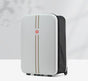 Compact Expandable Foldable Luggage - Reinforced Alloy Handle & Silent Wheels(white) V888-ELOSUNG35241