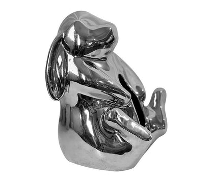 Artisan Ceramic Tissue Box Holder - Medium-High Fired Home Decor Organizer(silvery) V888-ELOSUNG35259