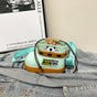 Adjustable Silicone Crossbody Bag - Multi-Way Lightweight Purse with Spacious Design(turquoise) V888-ELOSUNG35263